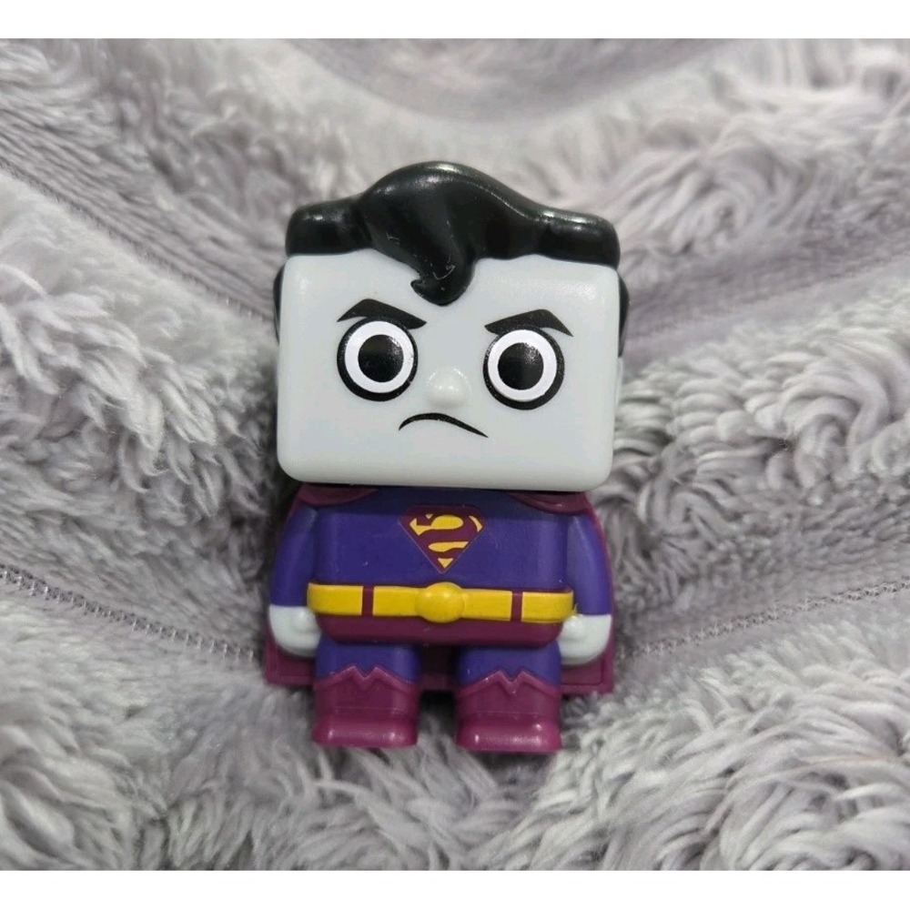 Wendy's "DC Rides" Bizarro Superman DC Toys Kids Meal Toy Plastic 2"
